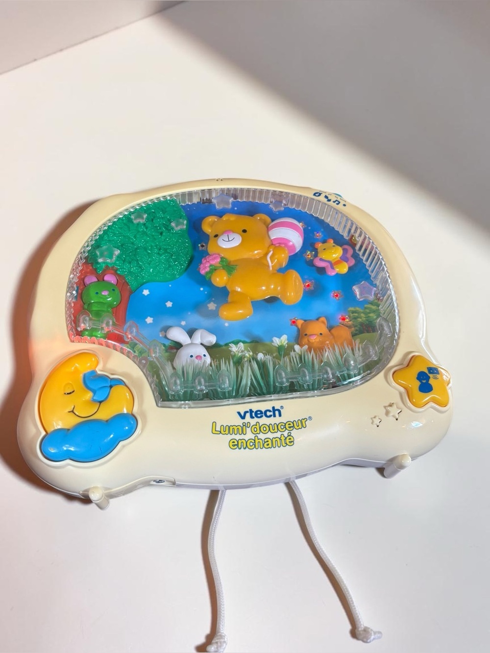 VTech Lumi'douceur Enchanté Baby Crib Night Light Projector Musical Working